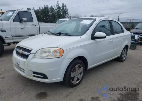 2011 Chevrolet Aveo 1Lt из США, поврежденный, VIN KL1TD5DE0BB186531